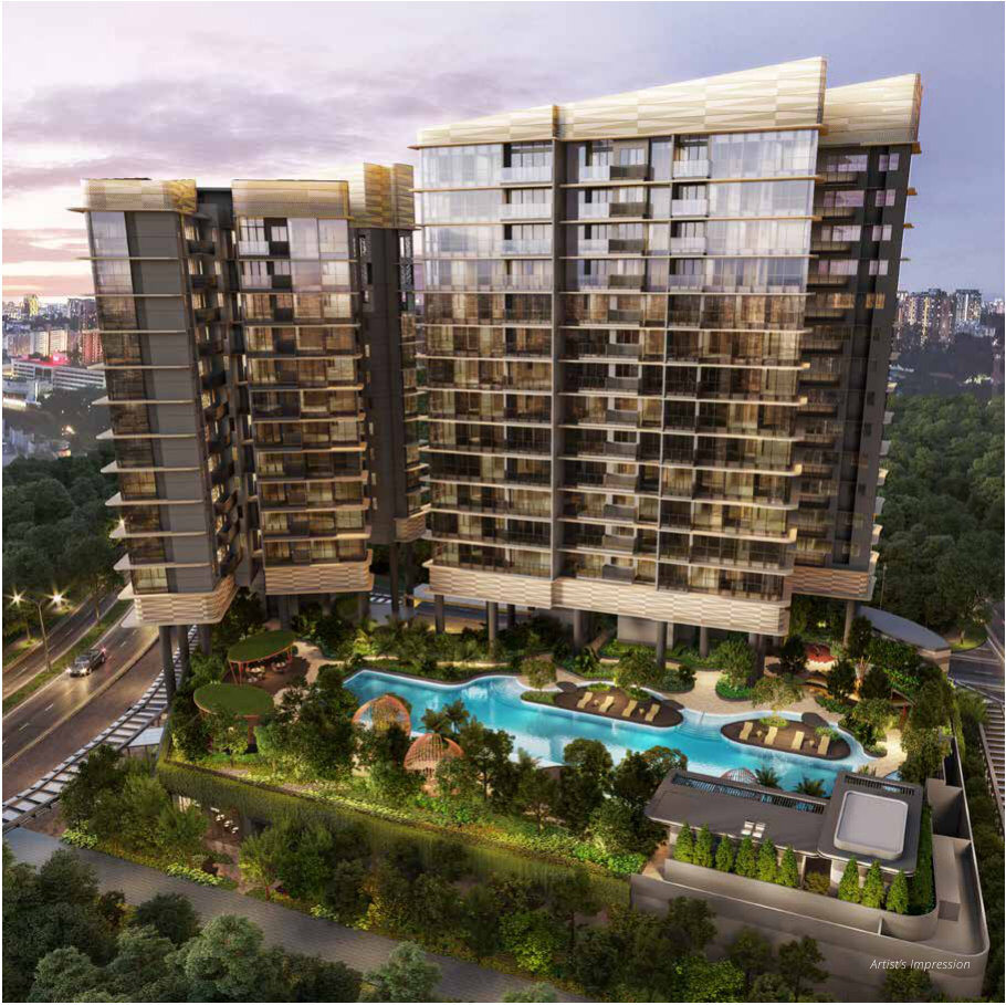 One North Eden aerial view (artist’s impression)