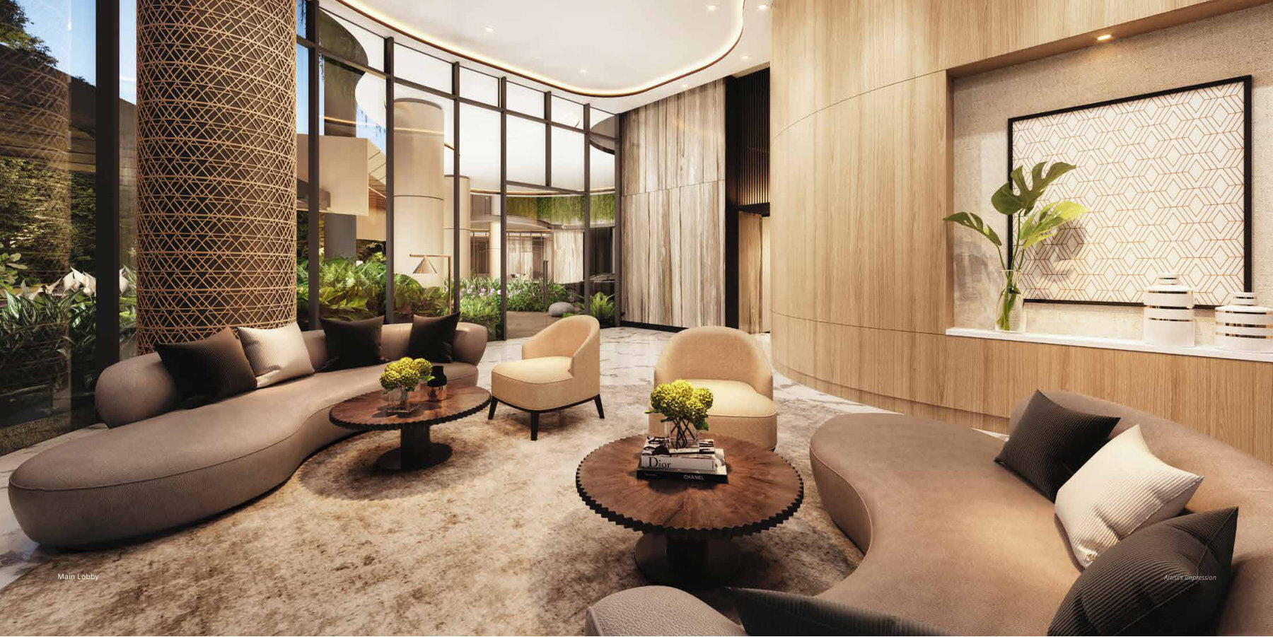Lobby lounge (artist’s impression)