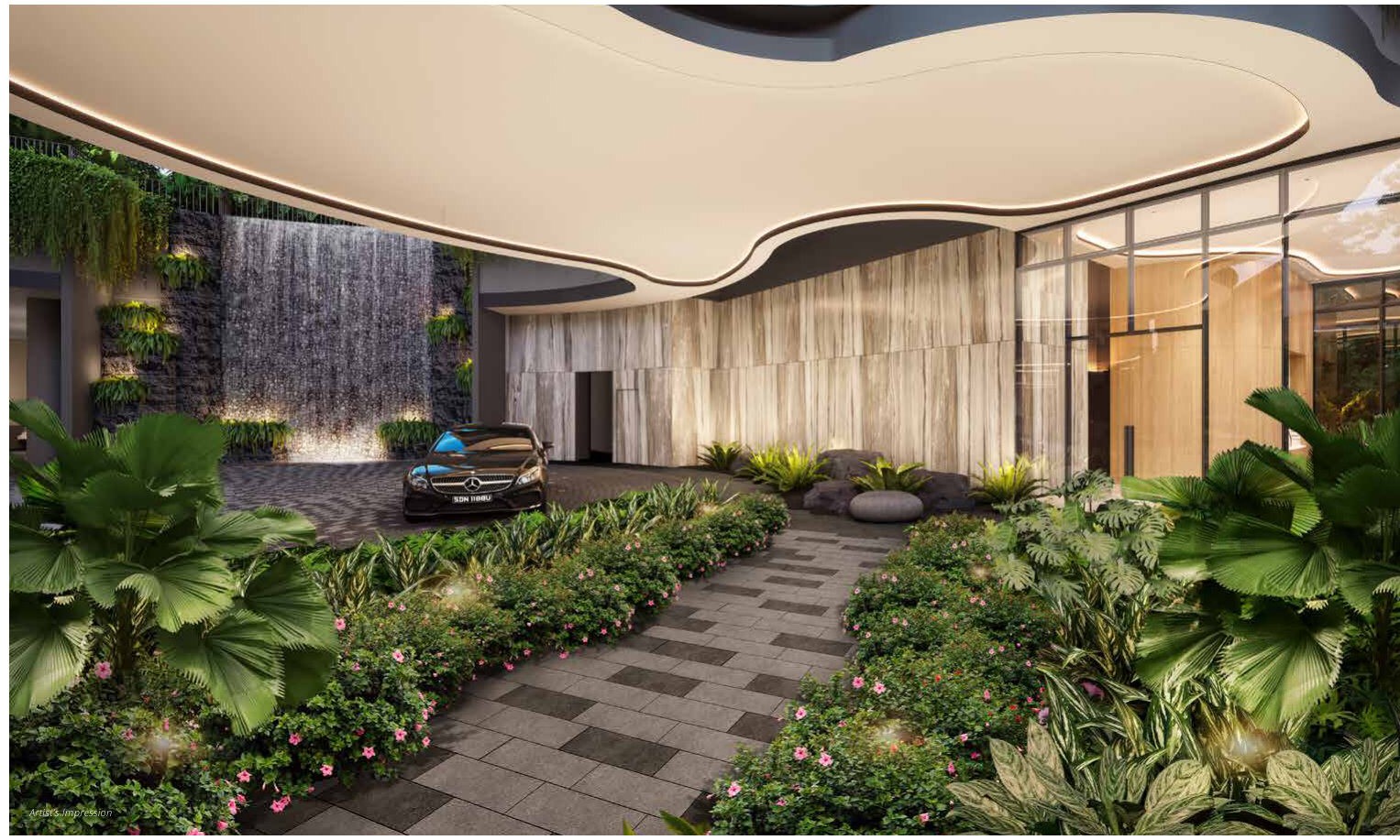 Grand Arrival Courtyard (artist’s impression)